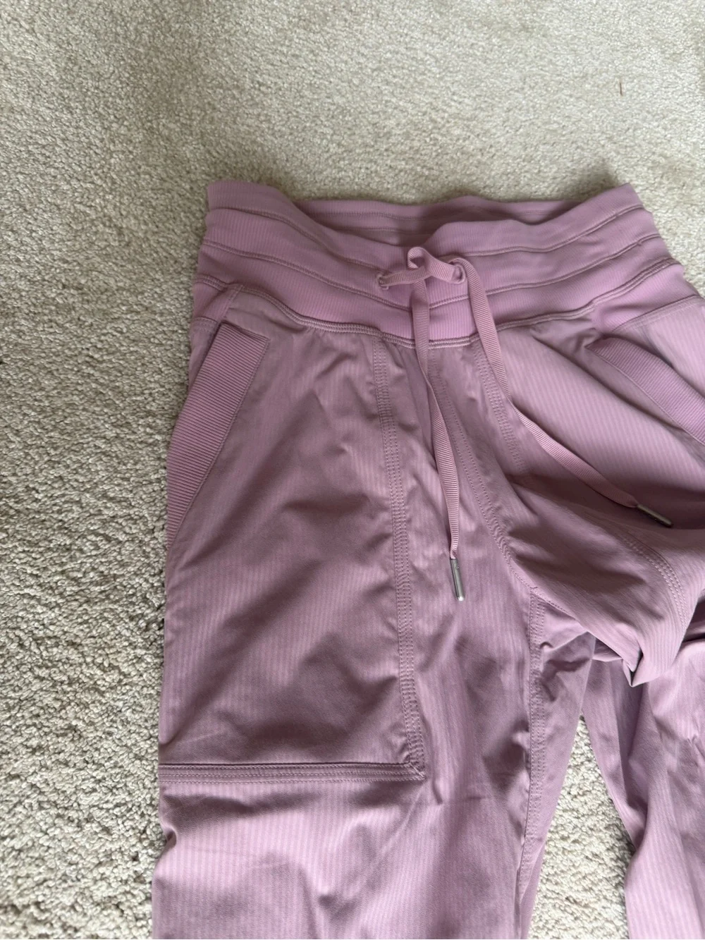 Lululemon dance studio pants- size 2- dusty lavender- NEVER WORN